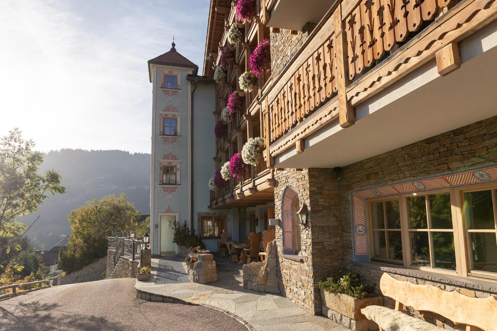 Dorfhotel Beludei Santa Cristina Val Gardena Kültér fotó