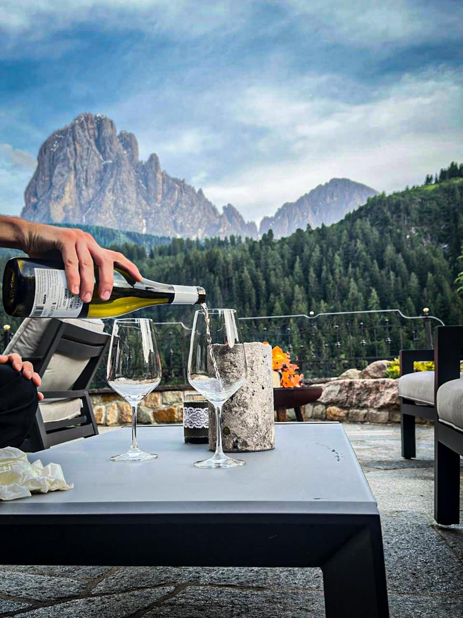 Dorfhotel Beludei Santa Cristina Val Gardena Kültér fotó